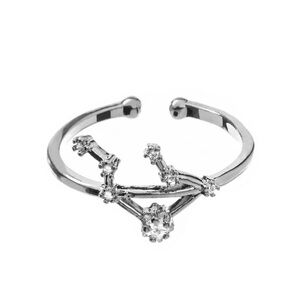 Libra Zodiac Constellation Ring By Brooklyn Tag NWOT